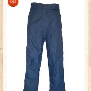 MISSION SIX OPPOSITION 10K WATERPROOF SNOWBOARDING PANTS NAVY MEN'S XL.